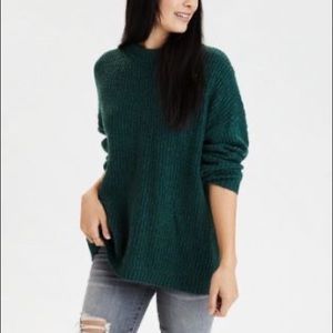 SOLD - Green Oversized Sweater